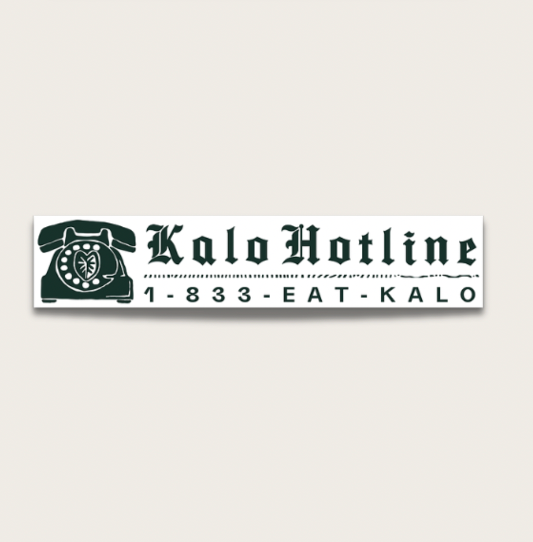 Kalo Hotline Sticker