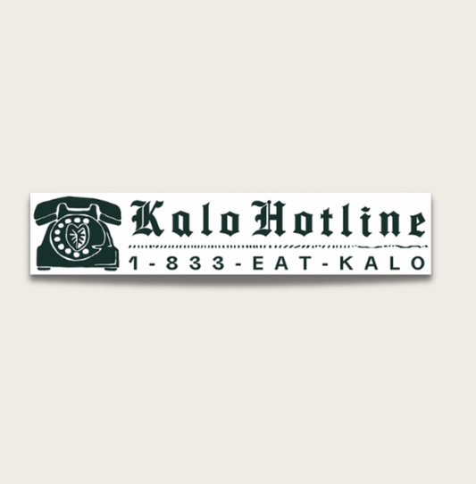 Kalo Hotline Sticker